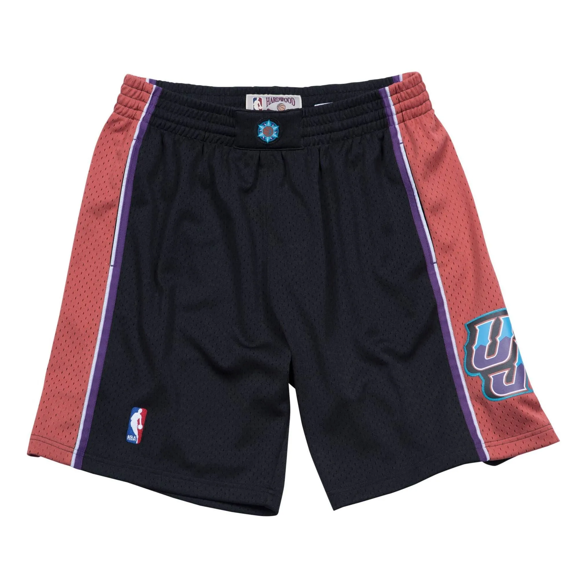 Mitchell & Ness x NBA Utah Jazz 1998-99 Swingman Shorts 'Black' SMSHGS18258-UJABLCK98 sold by KicksCrew