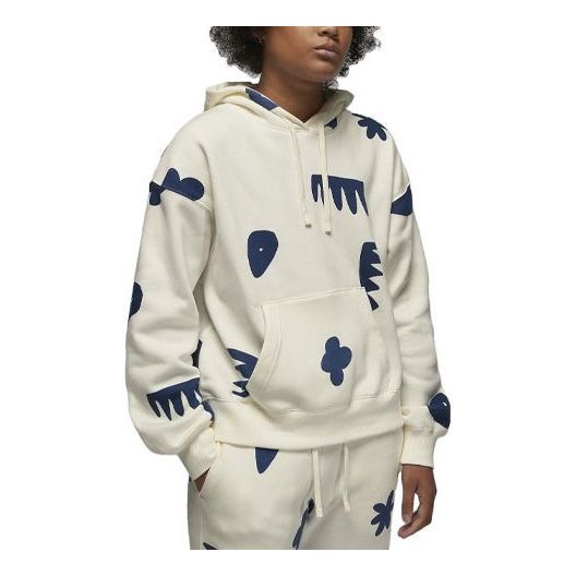 (WMNS) Air Jordan Artist Series By Mia Lee Fleece Hoodie 'White' DV2005-133 sold by KicksCrew