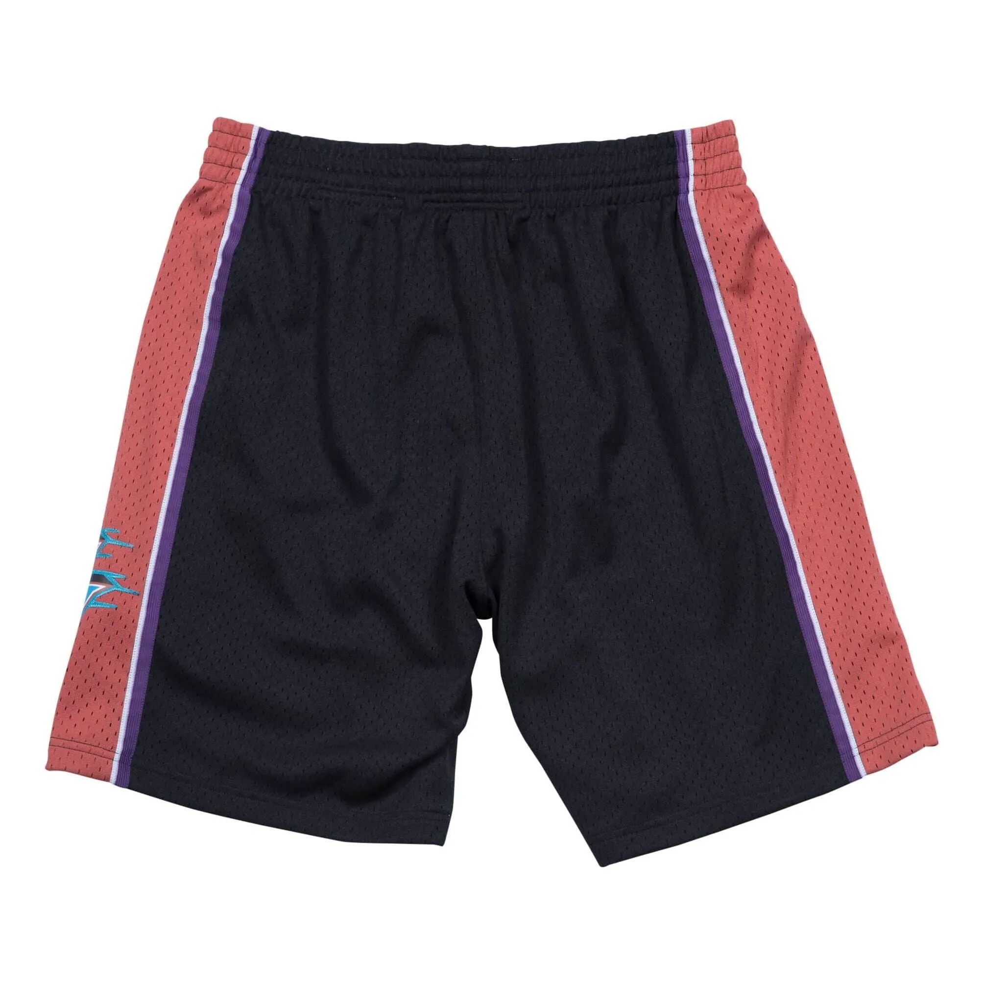 Mitchell & Ness x NBA Utah Jazz 1998-99 Swingman Shorts 'Black' SMSHGS18258-UJABLCK98 sold by KicksCrew product image thumbnail 2