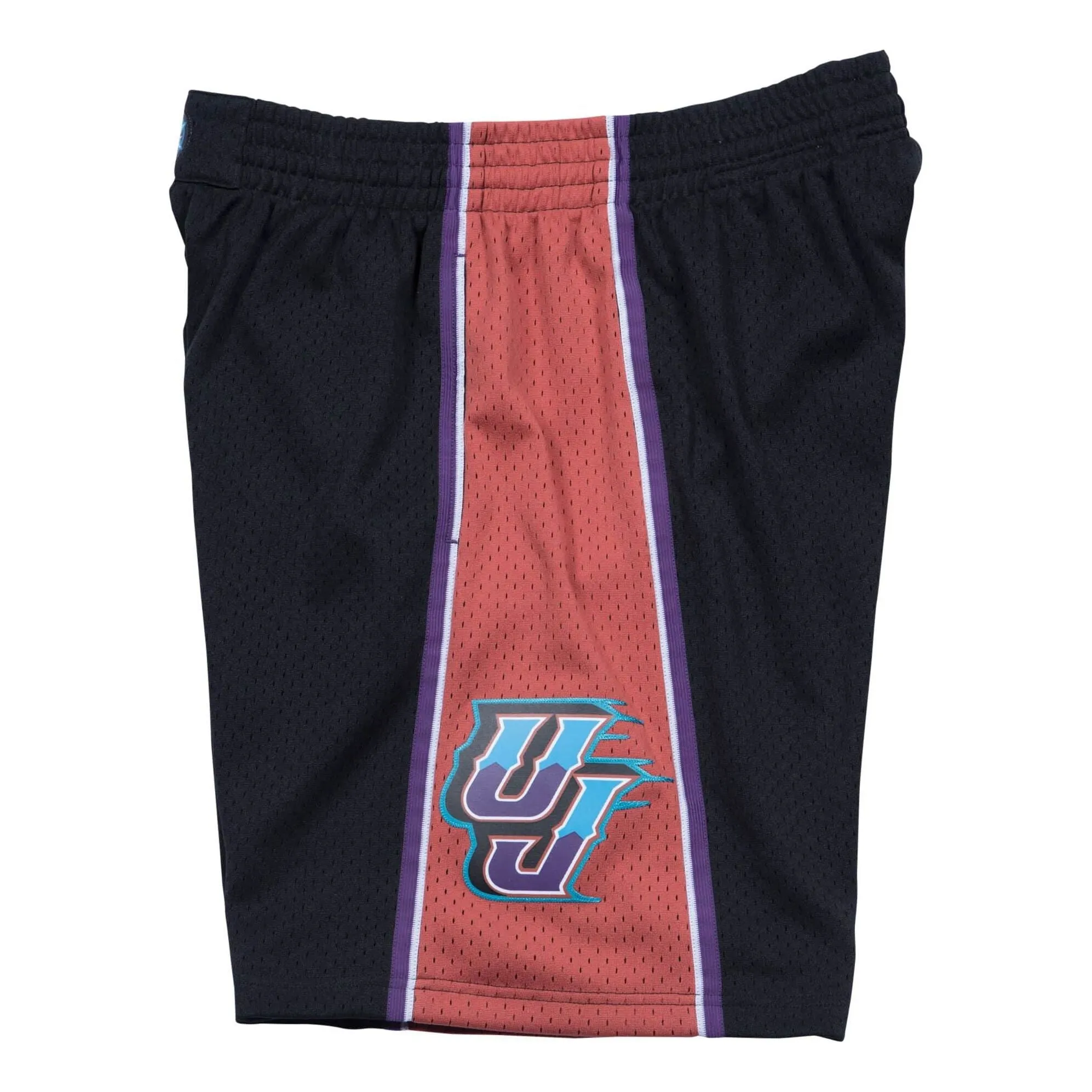 Mitchell & Ness x NBA Utah Jazz 1998-99 Swingman Shorts 'Black' SMSHGS18258-UJABLCK98 sold by KicksCrew product image thumbnail 4