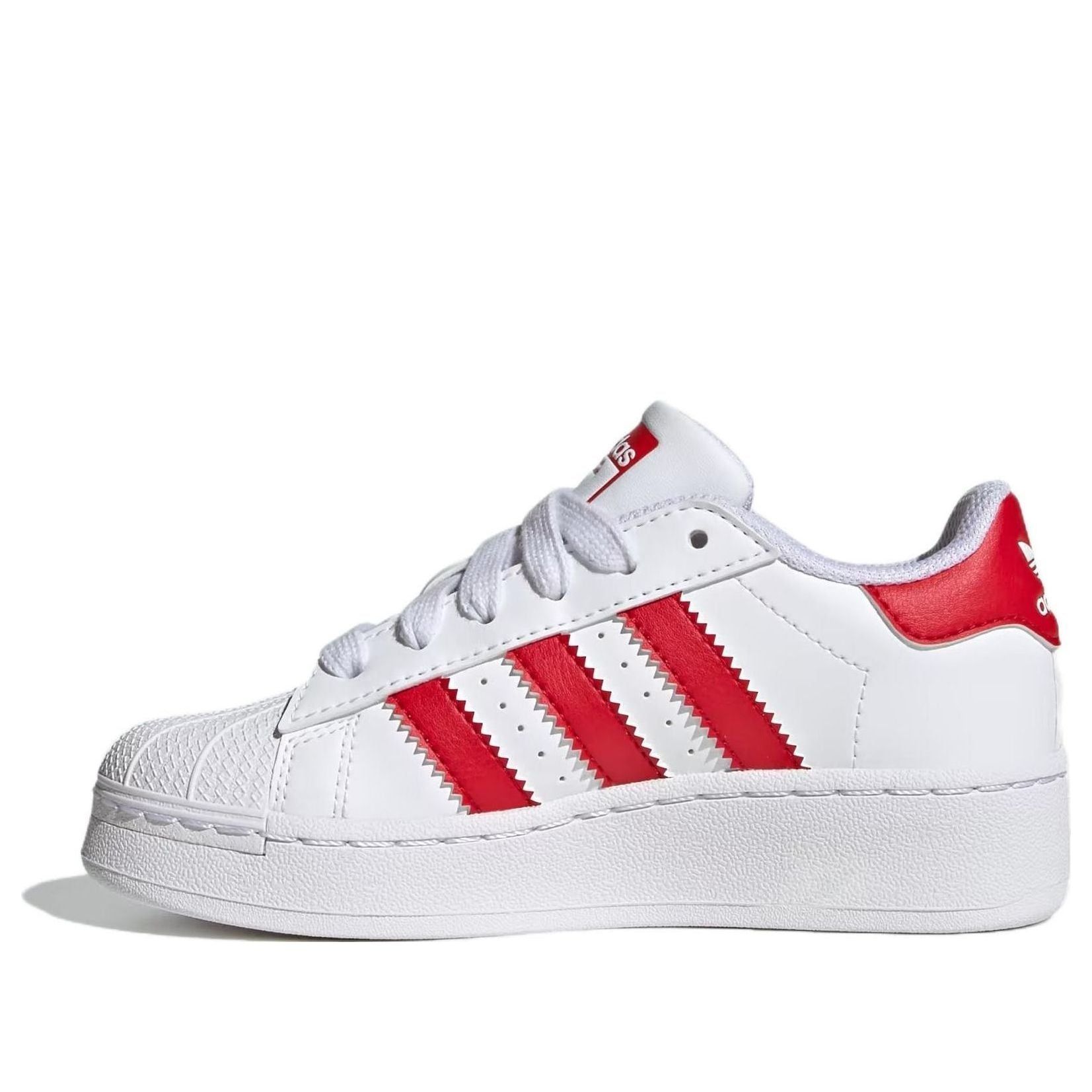 (PS) adidas Superstar XLG 'White Scarlet' IF8429 sold by KicksCrew
