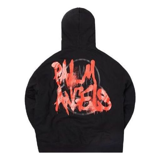 KITH x Moncler x PALM ANGELS Maglia Con Cappuccio Hoodie 'Black' MC8000850809F5-999 sold by KicksCrew