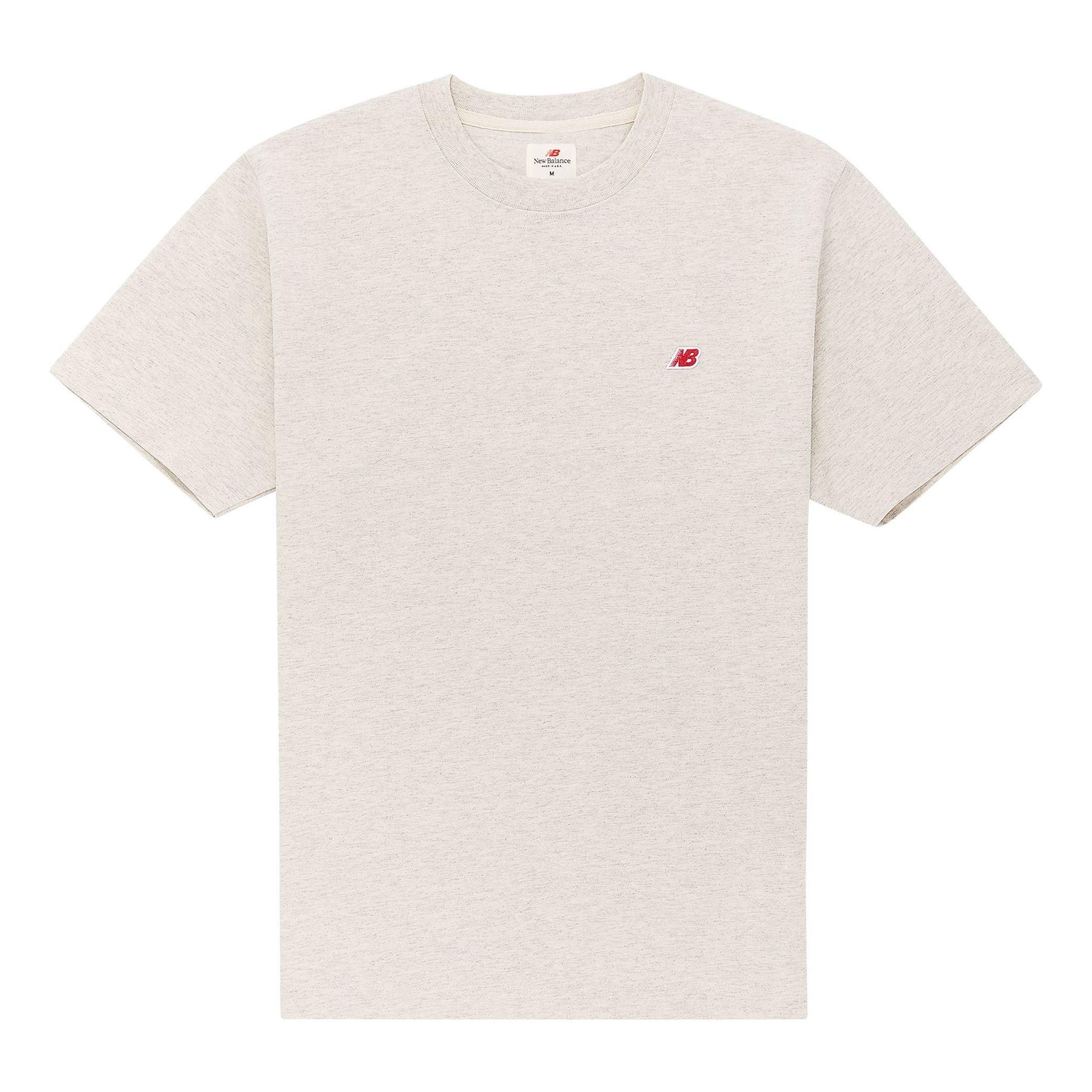New Balance Made in USA Core T-shirt 'Oatmeal Heather' MT21543-OTH sold by KicksCrew