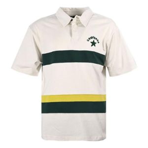 Converse Colorblock Logo Polo Shirt 'White Dark Green' 10024880-A01 sold by KicksCrew