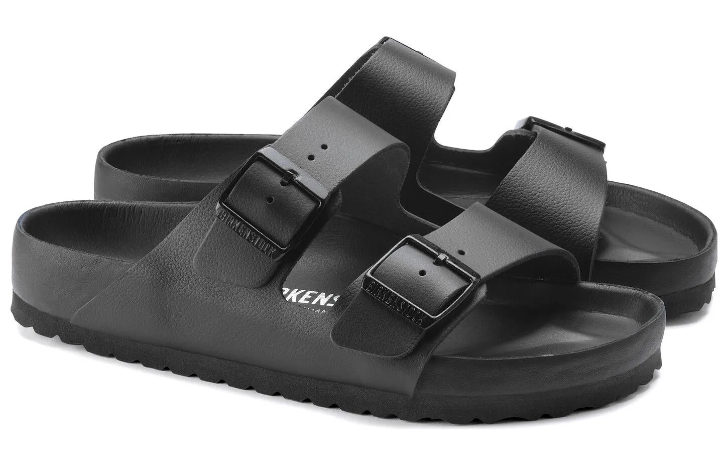 Birkenstock Arizona Natural Leather Sandals 'Black' 1022438 sold by KicksCrew product image thumbnail 3