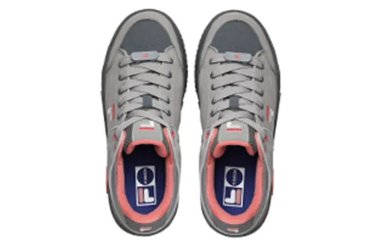 (WMNS) FILA FUSION Low-Top Skate Shoes 'Grey Pink' T12W218201FAC sold by KicksCrew product image thumbnail 3