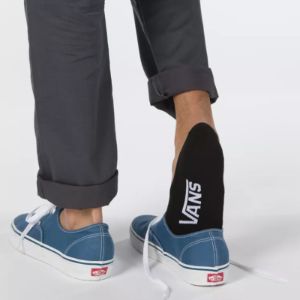 Vans Classic Super No Show Socks 3 Pack 'Black White' VN000XS9BLK sold by KicksCrew