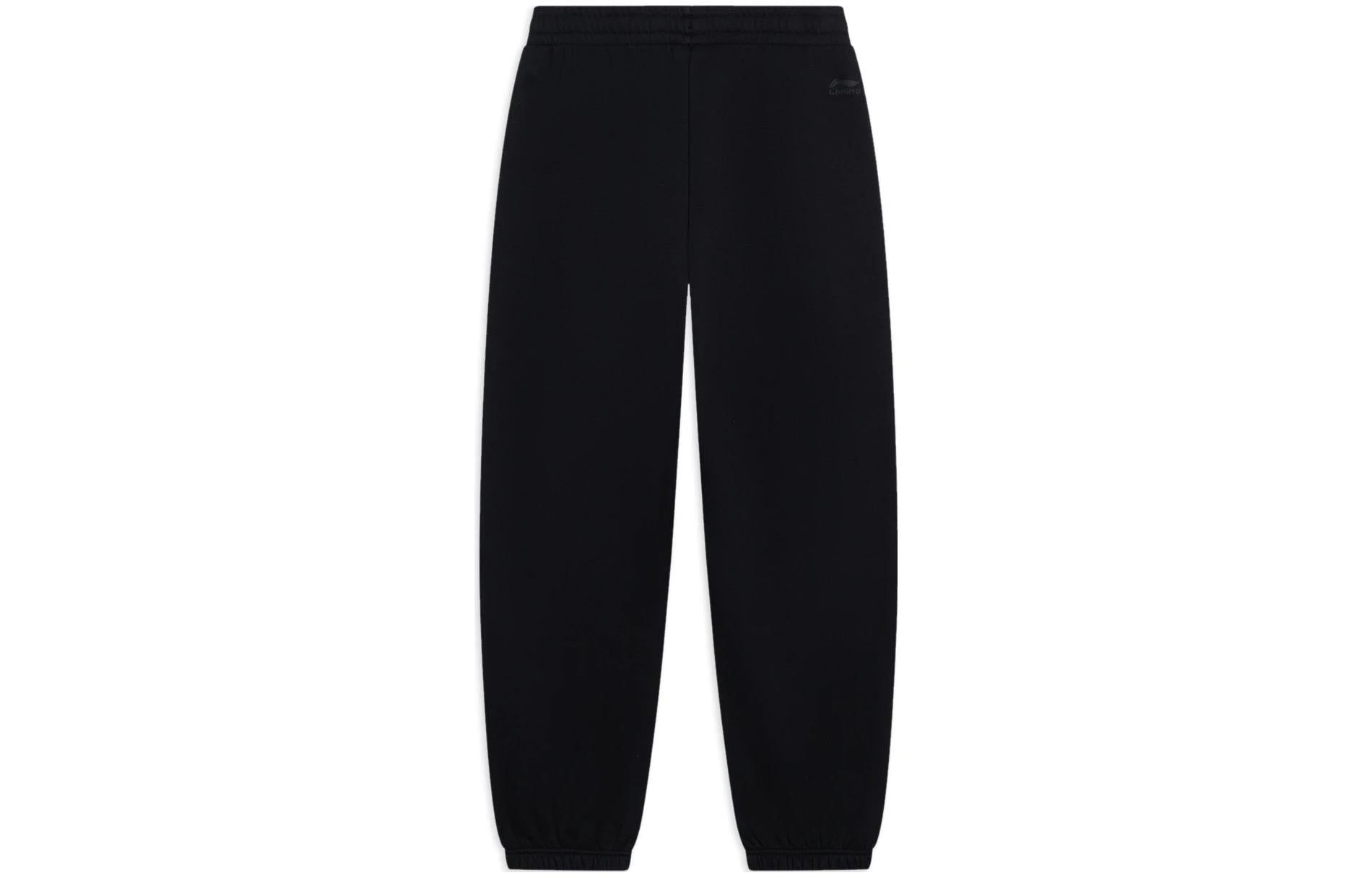 Li-Ning Graphic Joggers Sweatpants 'Black' AKLSG95-1 sold by KicksCrew product image thumbnail 2
