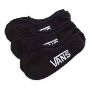 Vans Classic Super No Show Socks 3 Pack 'Black White' VN000XS9BLK sold by KicksCrew