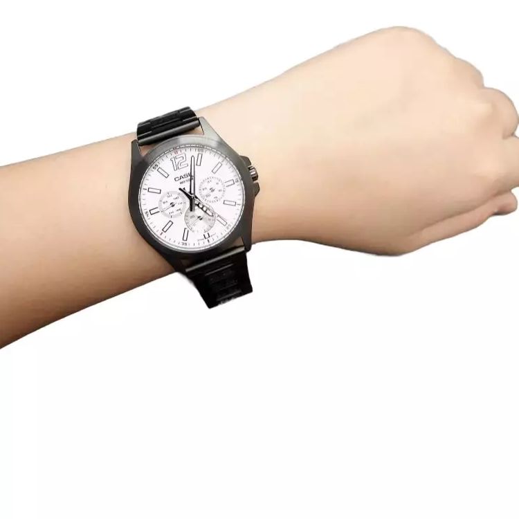 CASIO Analog 'Black' MTP-E350B-7BV sold by KicksCrew product image thumbnail 5