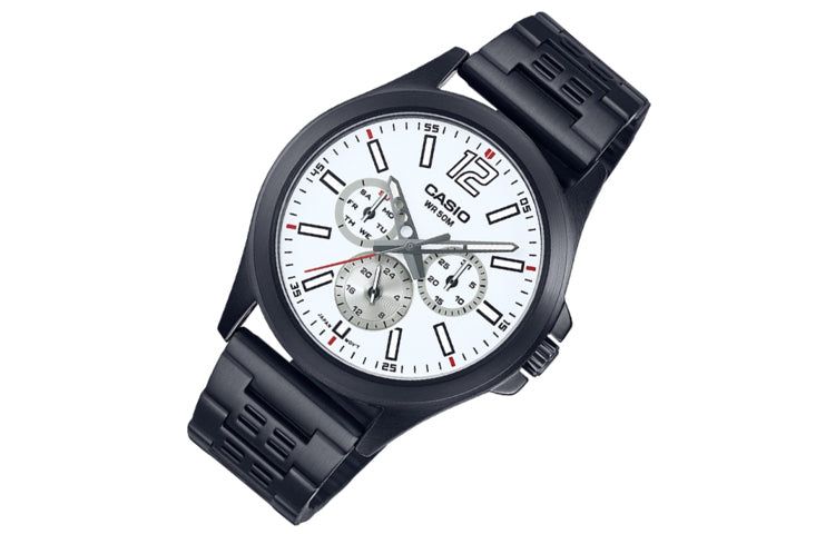 CASIO Analog 'Black' MTP-E350B-7BV sold by KicksCrew product image thumbnail 3