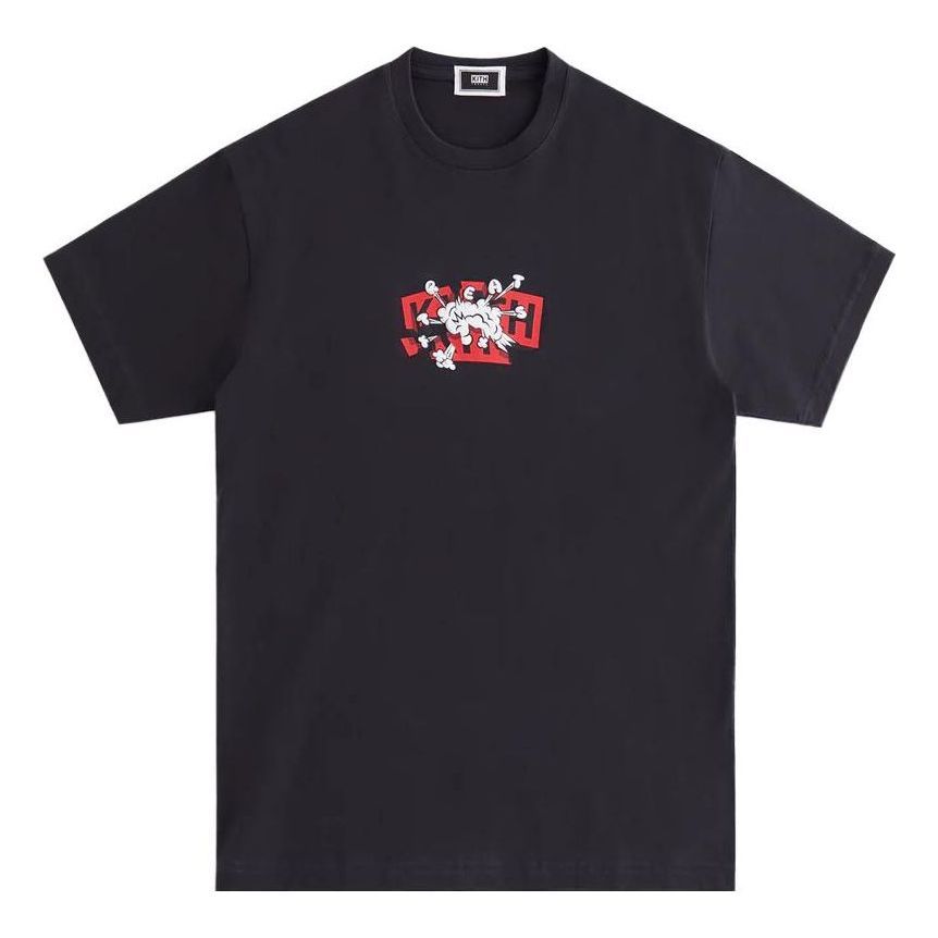 KITH Treats Kaboom Tee 'Black' KHT030080-001 sold by KicksCrew