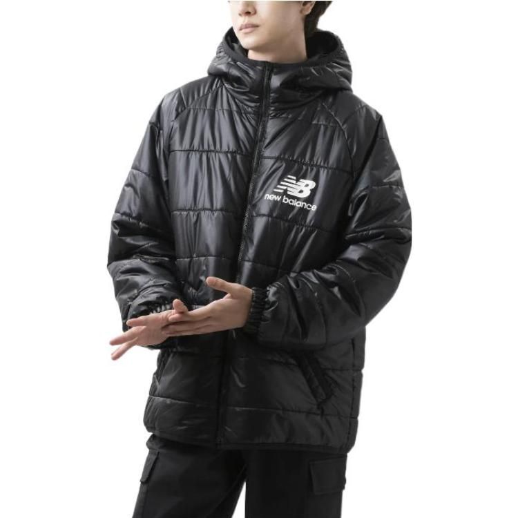 New Balance Athletics Winterized Short Synthetic Puffer 'Black' MJ13513-BK sold by KicksCrew product image thumbnail 2