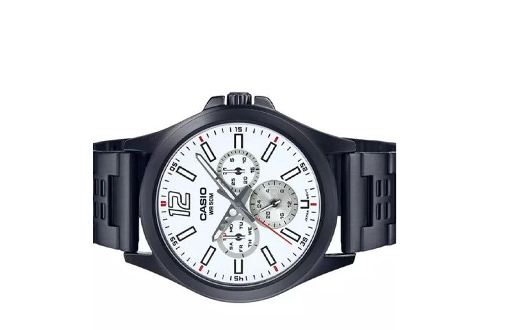 CASIO Analog 'Black' MTP-E350B-7BV sold by KicksCrew product image thumbnail 2