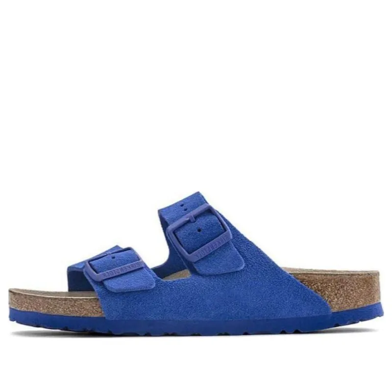 Birkenstock Arizona SFB VL Suede Sandals 'Ultra Blue' 1022298 sold by KicksCrew