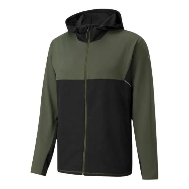 Puma Cooladapt Full-Zip Running Jacket 'Green' 520848-44 sold by KicksCrew
