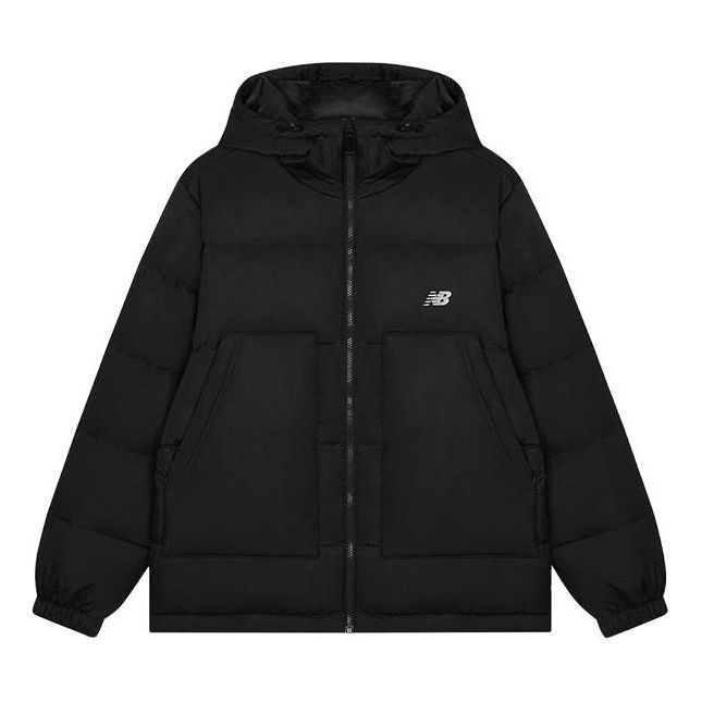 New Balance Casual Puffer Jacket 'Black' AMJ33328-BK sold by KicksCrew