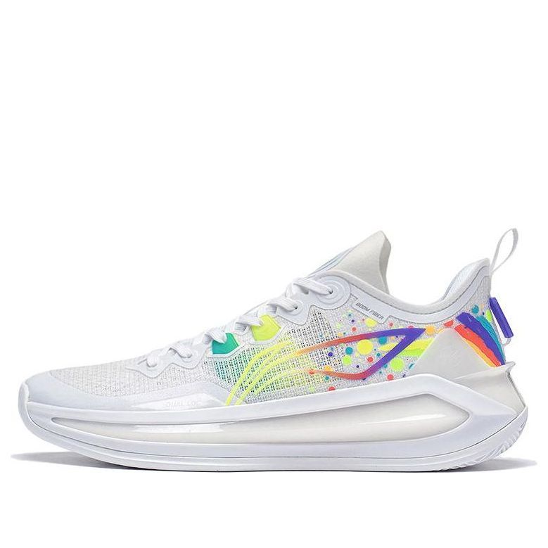 Li-Ning LiRen 3 V2 Low 'White Neon Yellow' ABAT057-4 sold by KicksCrew