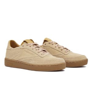(WMNS) Reebok Club C Clean 'Tan Gum' GW2159 sold by KicksCrew
