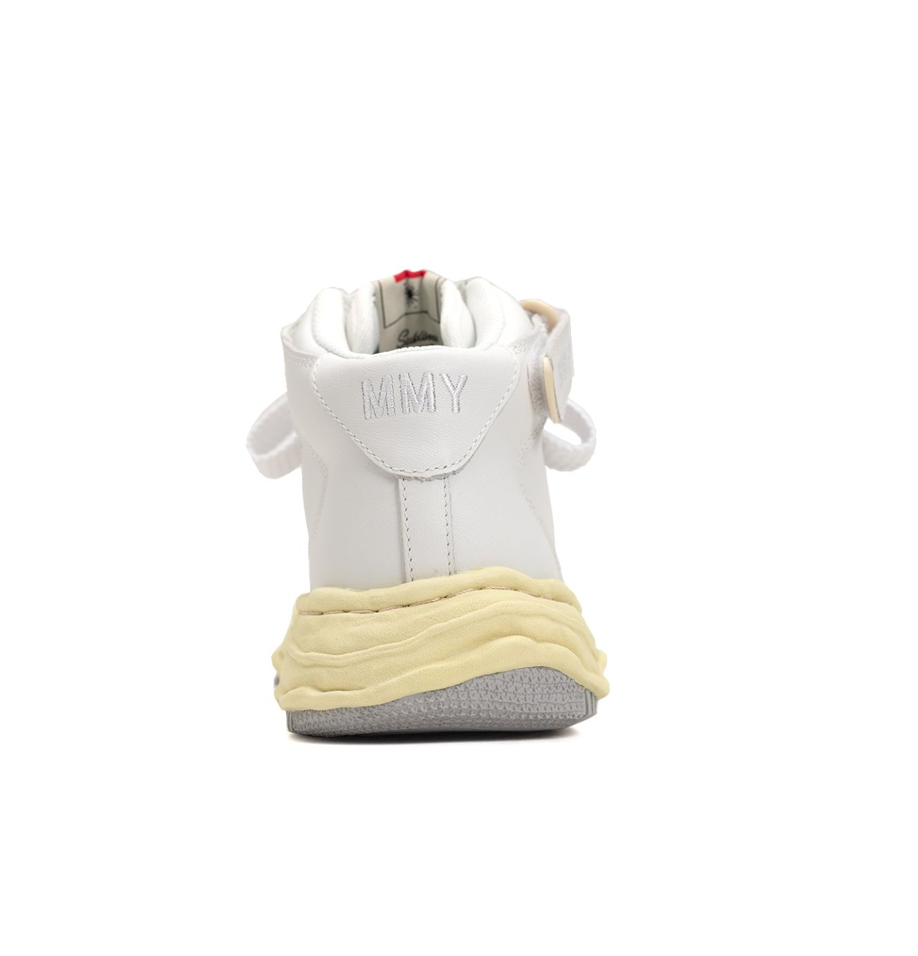 Maison MIHARA YASUHIRO WAYNE VL OG Sole Leather High-top Sneaker 'White' A09FW729-WHT sold by KicksCrew product image thumbnail 3