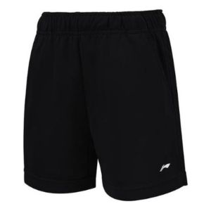 (GS) Li-Ning Premium Fast Dry Running Shorts 'Black' AAPR382-1 sold by KicksCrew