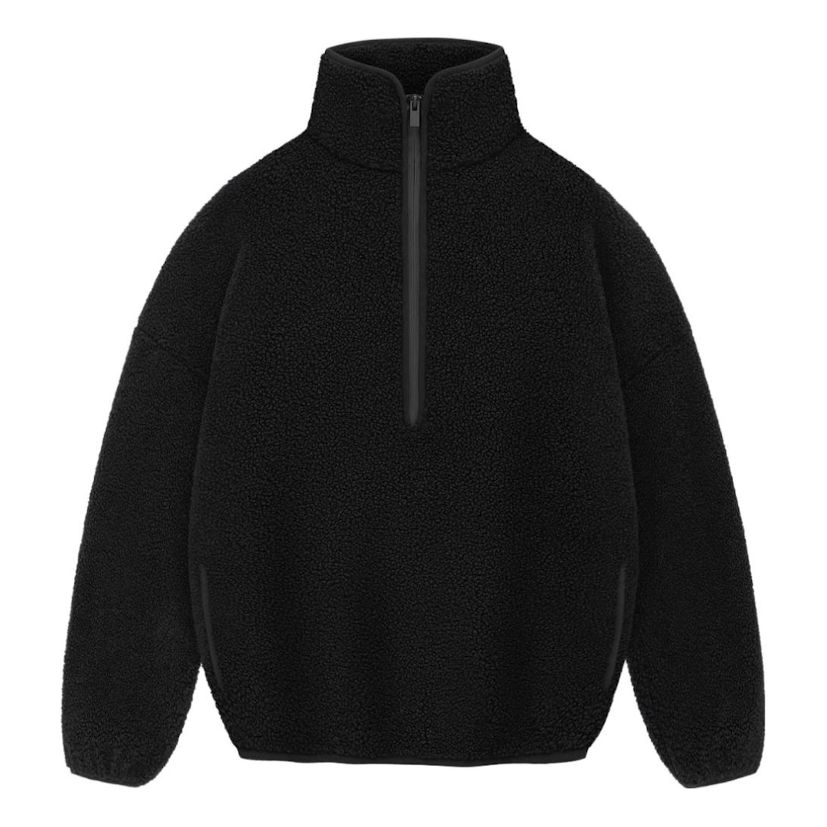 adidas x Fear of God Athletics Hike 1/2 Zip 'Black' IM5322 sold by KicksCrew