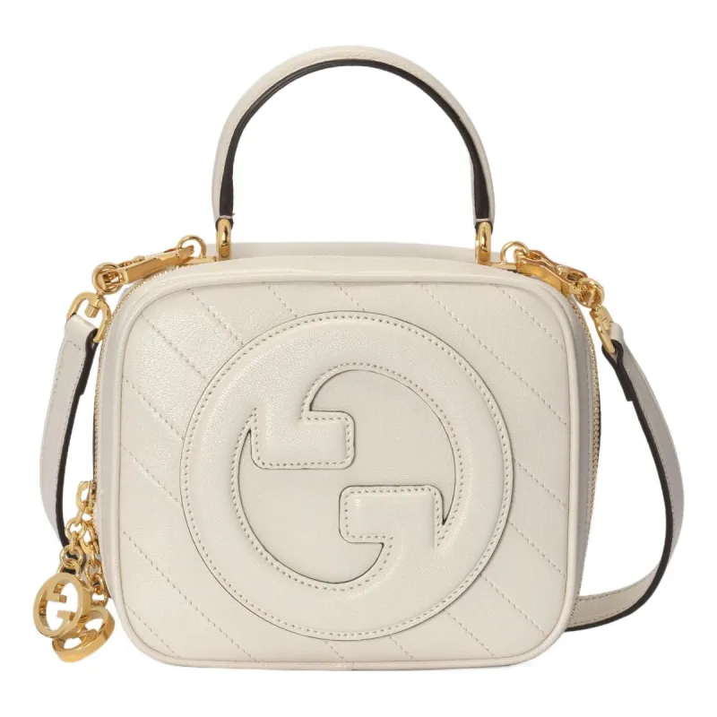 (WMNS) Gucci Blondie Top Handle Bag 'White' 744434-1IV0G-9022 sold by KicksCrew