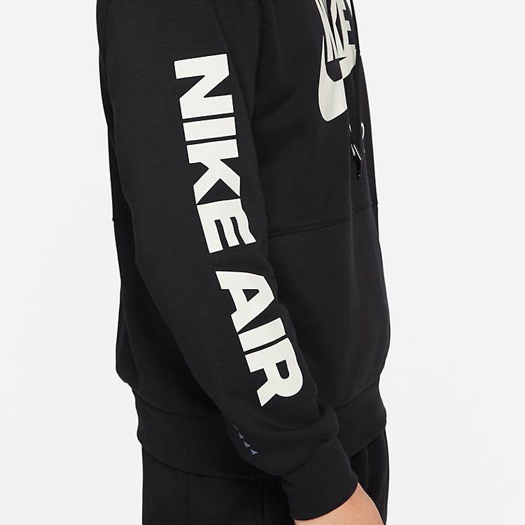 Nike Air Fleece Pullover Hoodie 'Brushed-Back' DM5202-010 sold by KicksCrew product image thumbnail 4