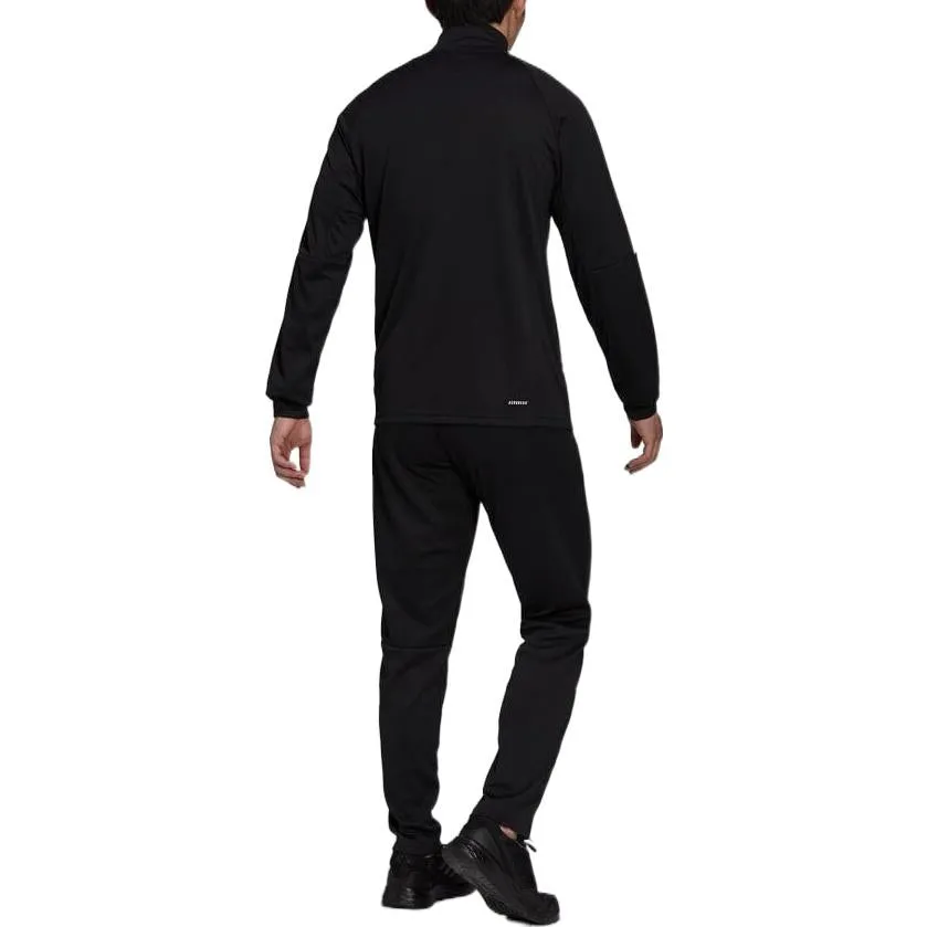 adidas AEROREADY Sereno Cut 3-Stripes Track Suit Asia Sizing 'Black' H28922 sold by KicksCrew product image thumbnail 4