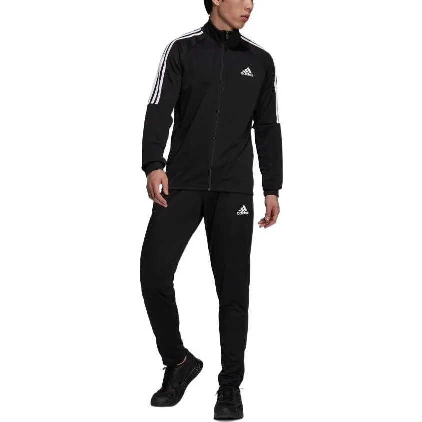 adidas AEROREADY Sereno Cut 3-Stripes Track Suit Asia Sizing 'Black' H28922 sold by KicksCrew product image thumbnail 3