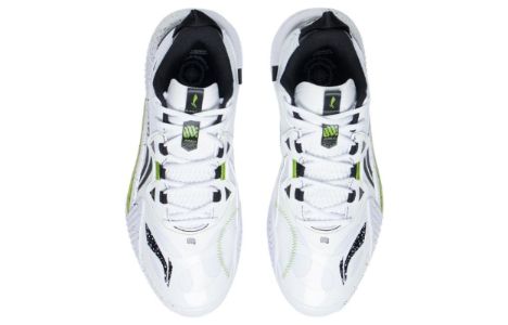 Li-Ning BadFive 2.5 Low 'White Green' ABFS001-4 sold by KicksCrew