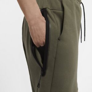 Nike NSW Tech Fleece Shorts 'Olive Marsh' CU4503-380 sold by KicksCrew