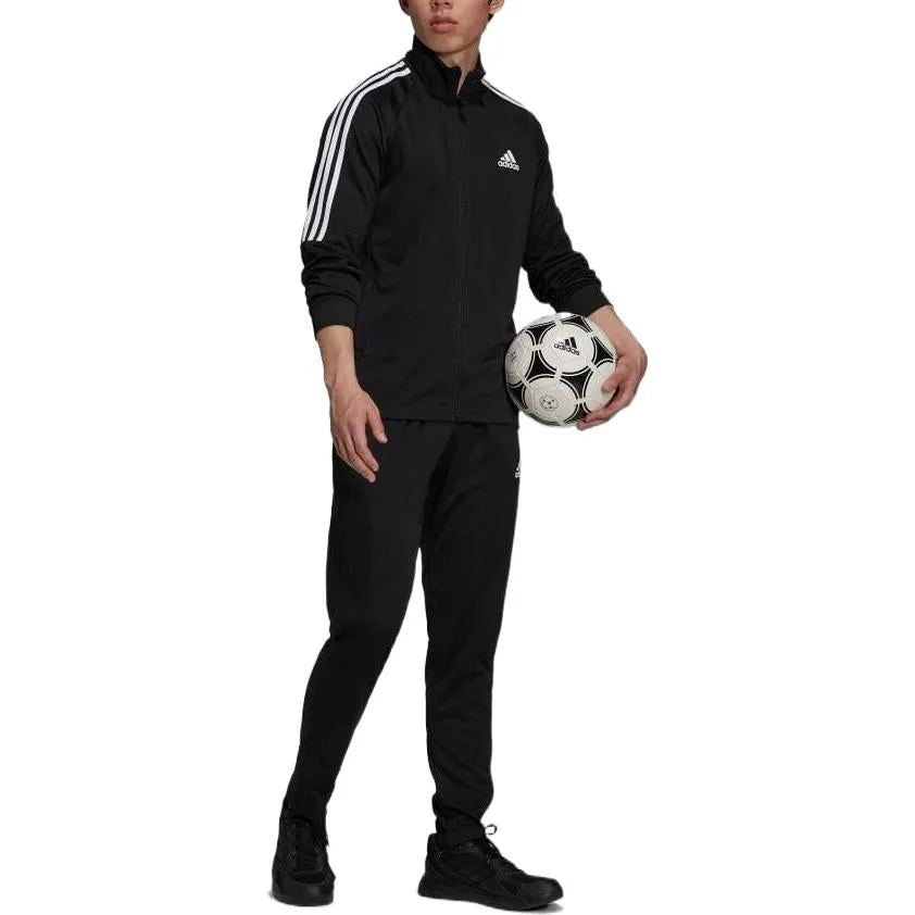 adidas AEROREADY Sereno Cut 3-Stripes Track Suit Asia Sizing 'Black' H28922 sold by KicksCrew product image thumbnail 5