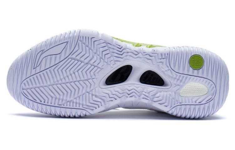 Li-Ning BadFive 2.5 Low 'White Green' ABFS001-4 sold by KicksCrew product image thumbnail 5