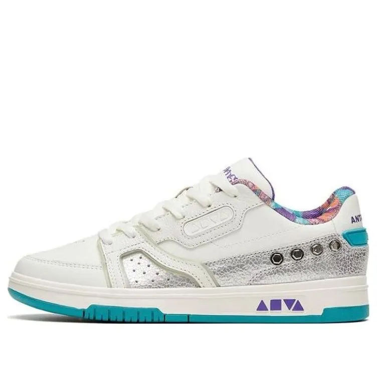 (WMNS) ANTA A-Flashfoam Low 'White Silver' 122329231-1 sold by KicksCrew