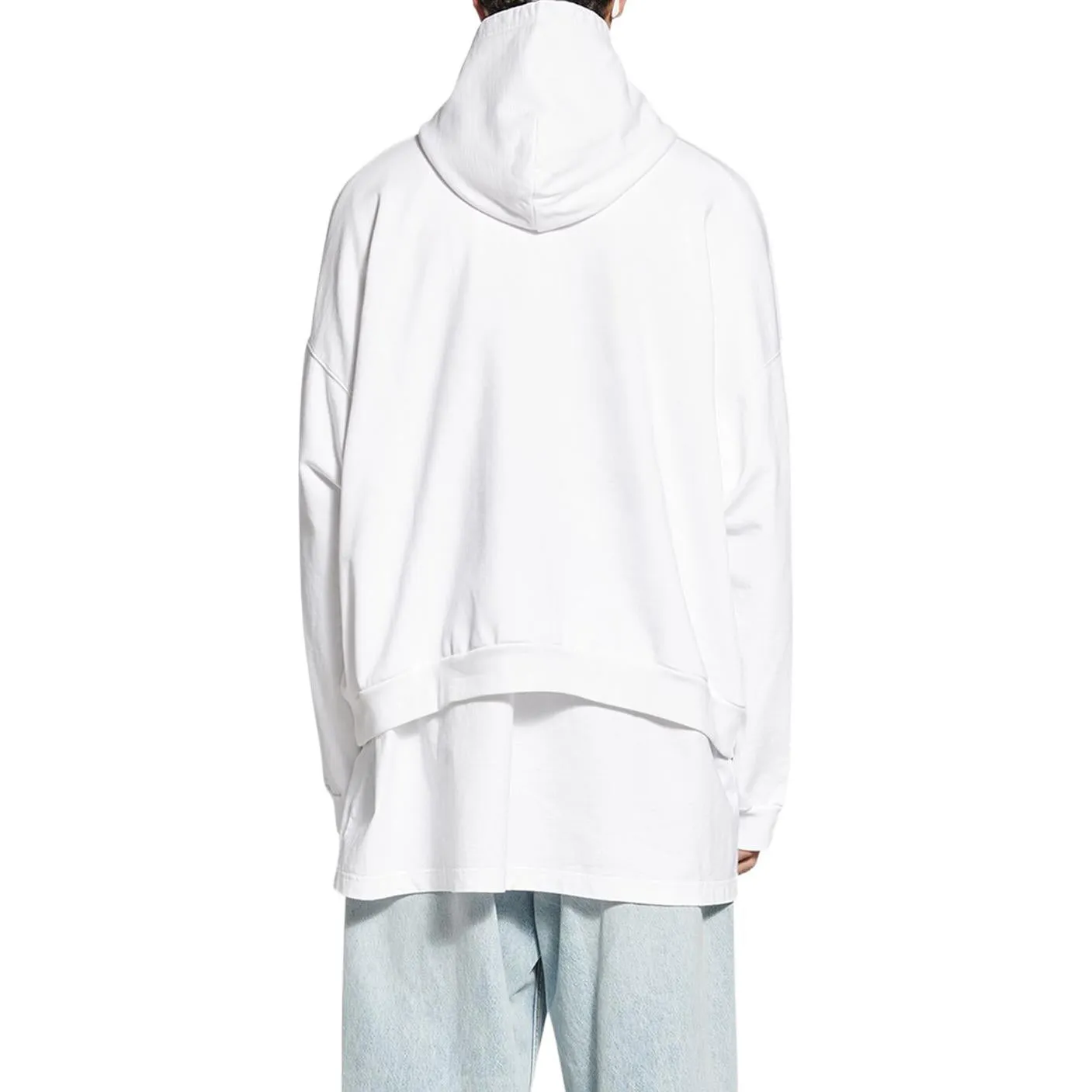 Balenciaga 5:20 Graphic Hoodie 'White Green' 674986TMVL69164 sold by KicksCrew product image thumbnail 3