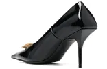 (WMNS) Balenciaga Square Knife BB 80mm Pumps 'Black Shiny Lambskin' 694712WBD821080 sold by KicksCrew