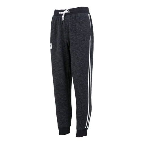 Under Armour Essential Fleece Heritage Joggers 'Black White' 1373817-001 sold by KicksCrew