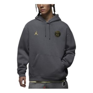 Air Jordan x PSG Hoodie 'Black Gold' DV0612-014 sold by KicksCrew