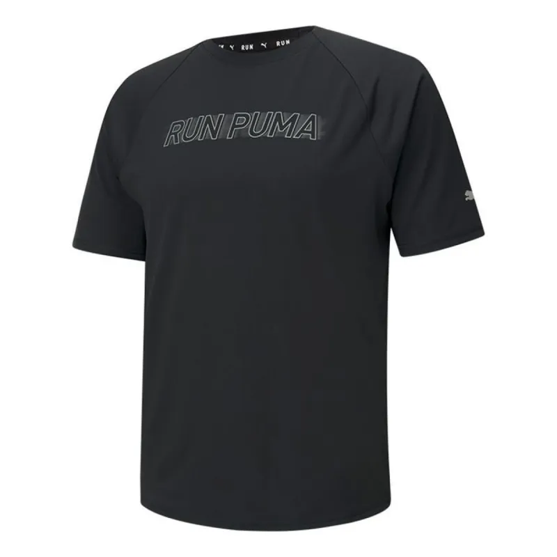 Puma Cooladapt Short Sleeve Running T-Shirt 'Black' 520220-01 sold by KicksCrew