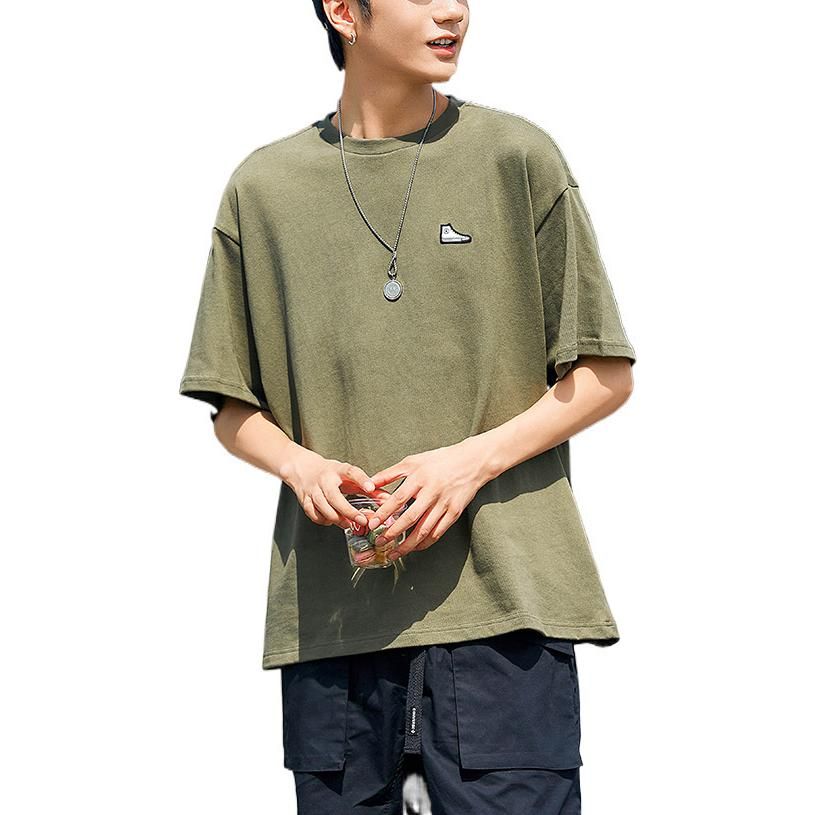 Converse Sneaker Patch Tee 'Green' 10023850-A02 sold by KicksCrew product image thumbnail 2