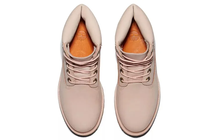 (WMNS) Timberland Premium 6 Inch Waterproof Boots 'Light Pink Nubuck' A5SRF662 sold by KicksCrew product image thumbnail 4