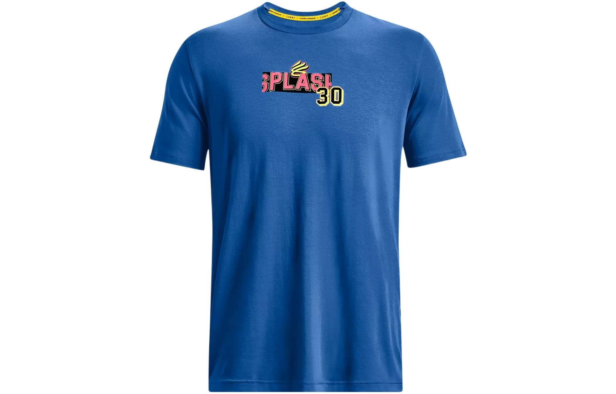 Under Armour Curry Splash Party T-shirt 'Blue' 1376803-481 sold by KicksCrew product image thumbnail 2