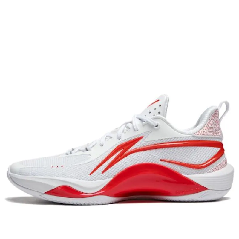 Li-Ning Shining 1.0 'White Red' ABPU001-9 sold by KicksCrew