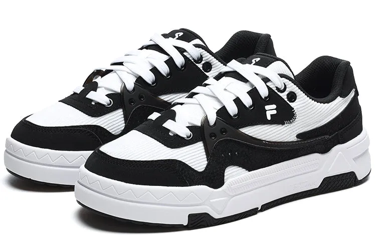 (WMNS) FILA FUSION Bank Skate Shoes 'Black White' T12W242205FBW sold by KicksCrew product image thumbnail 2