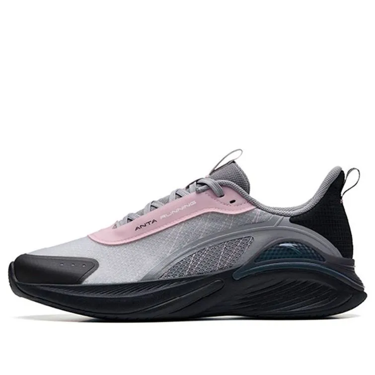 (WMNS) ANTA Sports Training Shoes 'Black Grey Pink' 122235565-5 sold by KicksCrew