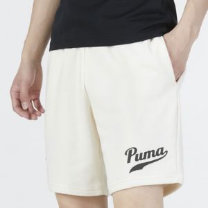 Puma Essential Sweat Shorts 'White' 536934-65 sold by KicksCrew