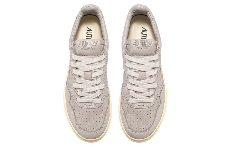 Autry Medalist Low Goatskin Sneakers 'Grey' AULM-GG29 sold by KicksCrew product image thumbnail 3