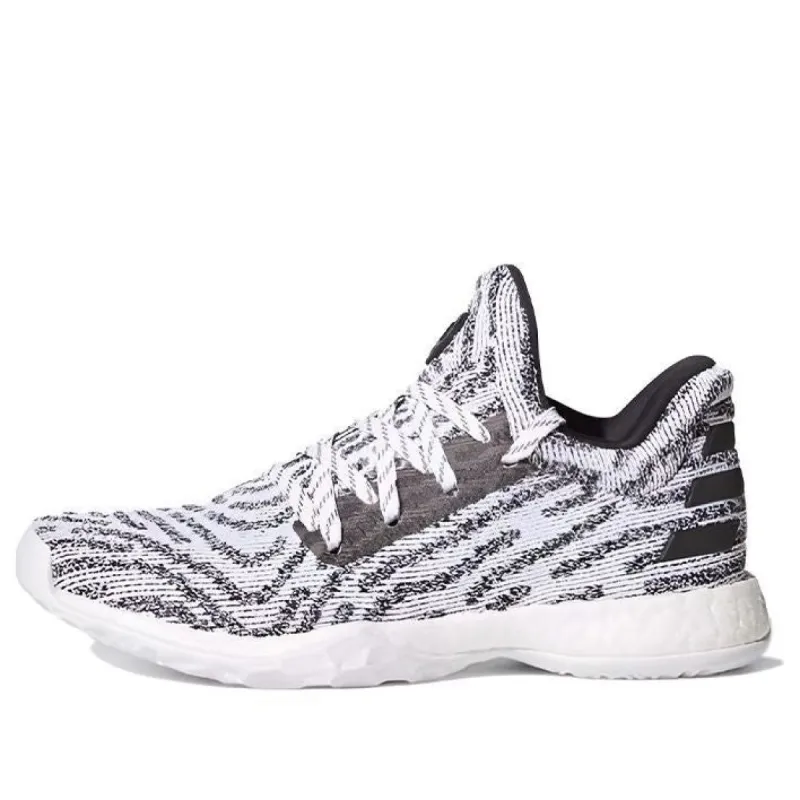 Adidas Harden Vol. 1 LS Primeknit J 'White Black Grey' AQ0469 sold by KicksCrew