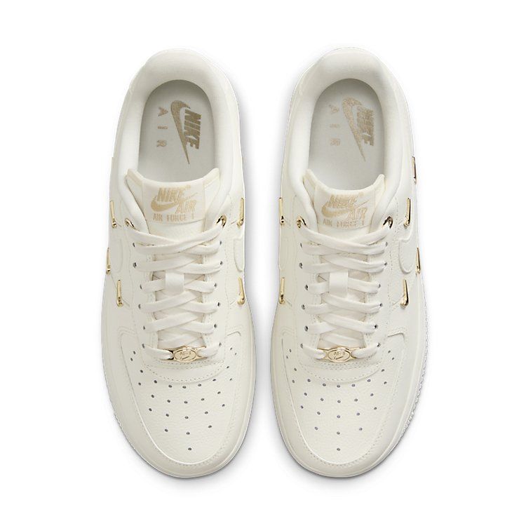 (WMNS) Nike Air Force 1 Low 'White Mini Gold Swooshes' FV3654-111 sold by KicksCrew product image thumbnail 3